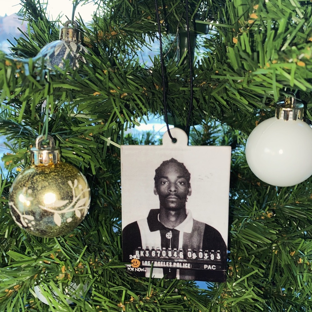 Hanging Car / Room Air Freshener - Sandalwood - Snoop Dogg Mugshot